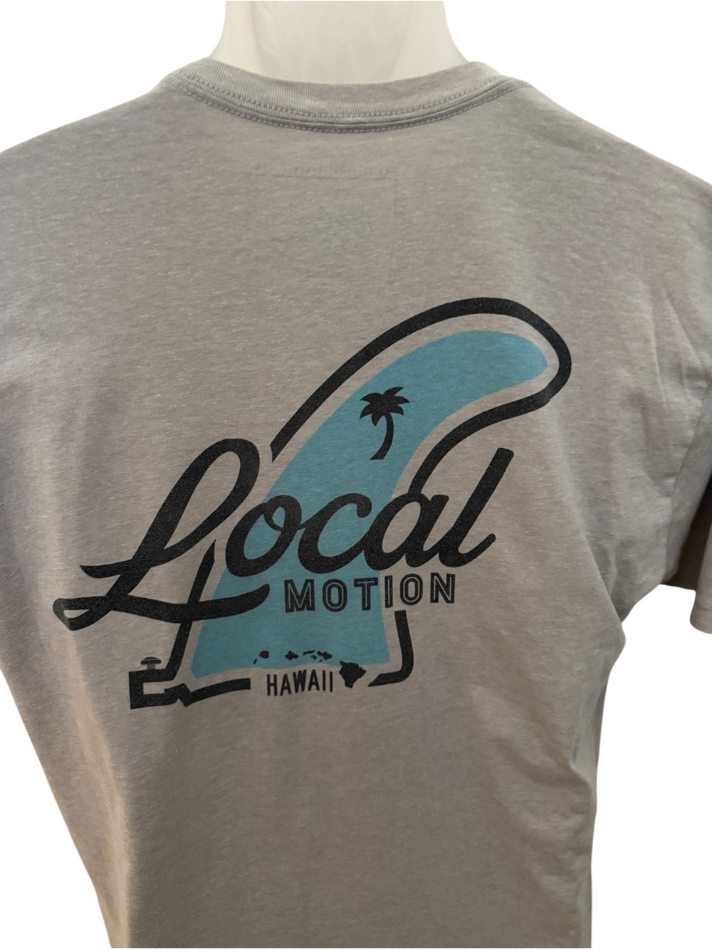 Local Motion Hawaii Surf Fin Tee Shirt Men L Large - Picture 4 of 6